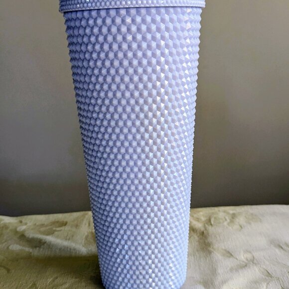 Starbucks Spring 2024 White Studded Bling Venti 24oz Tumbler - Picture 2 of 6